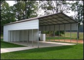 Sharpes Florida Utility Carports and Combo Carports